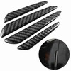 Carbon Fibre Car Door Protector, 4-Piece Door Edge Guard, Bumper