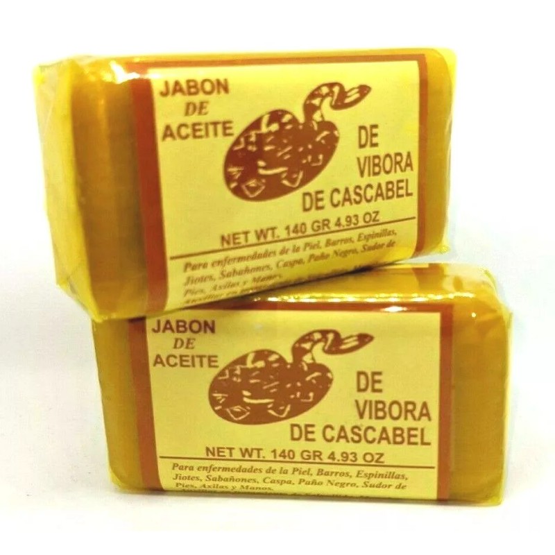 Mi Pais 2 Rattlesnake Soaps-2Jabon De Aceite De Vibora De