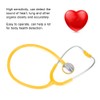 Professional Single Head Stethoscope Heart Lung Detection Echoscope Health Care