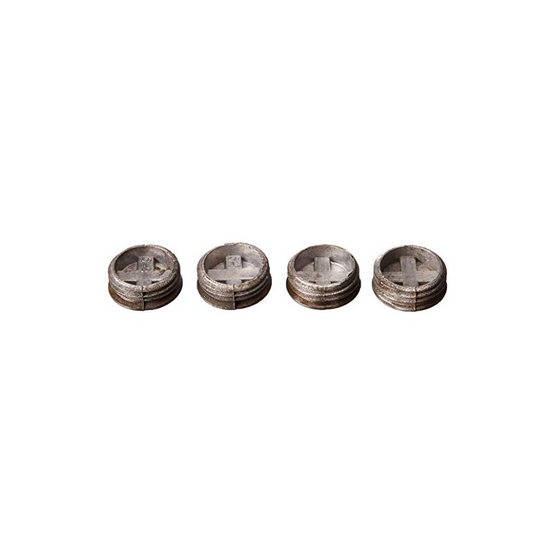TayMac CP450Z Metallic Closure Plug Weatherproof Accessories, 1/2-Inch Per Polybag,
