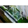 Haulonda - Soporte de cristal acrílico transparente para acuario, 4