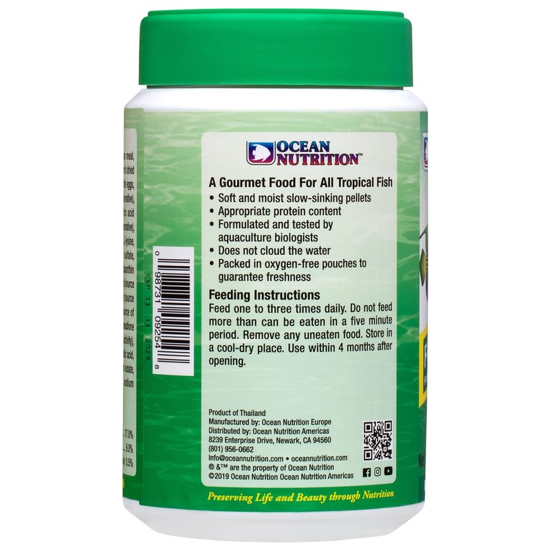 Ocean Nutrition Formula Two Pellets - Fish Food for Herbivorous