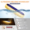 YiLaie Solar Step Lights Outdoor Waterproof, Warm White Solar Stair