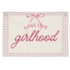 MOFUYU Girl Room Decor - Long Live Girlhood Linen Banner