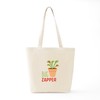 CafePress BUG ZAPPER Tote Bag Reusable Natural Beige Canvas Shopping