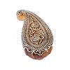 Jaipuri Wooden Stamp Large Paisley Pattern Big Printing Block