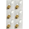 Sweet Online Deal Clear Night Light Bulbs - 6 PC