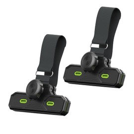 RVGUARD RV Awning Clamps Max, Upgraded Camper Awning Clip, UV Stabilized Nylon Material, Heavy-Duty Anti-Slip Pads, Prevents Tearing & Flapping, Strong Holding Power, 2 Pack