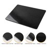 Adolif Natural Black Granite Marble Pastry and Cutting Board, 12x20x0.6