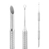 SuriNexCentrics 2 in 1 Cuticle Pusher Professional Cuticle Tool Stainless