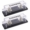 SIGANDG 400 Amp ANL Fuse Holder 0/2/4 Gauge Fuse Block