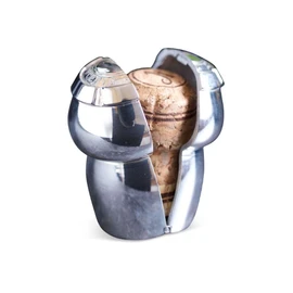 Culinary Concepts London Champagne Cork Keeper - Silver