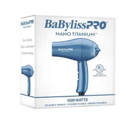 BaBylissPRO Nano Titanium Travel Dryer - BNT053TUC