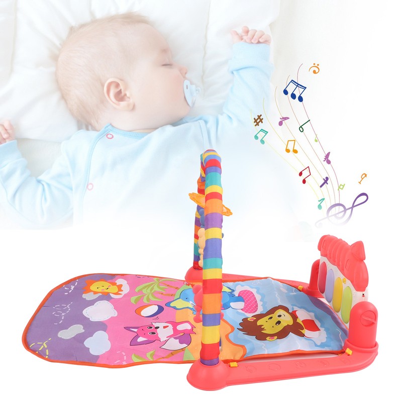 Baby Gym Playmat Piano Improve Motor Skill Sensory Stimulation Learning