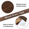 BOMEI PACK Walnut Wood Grain Repair Tape 1Roll 6inch X