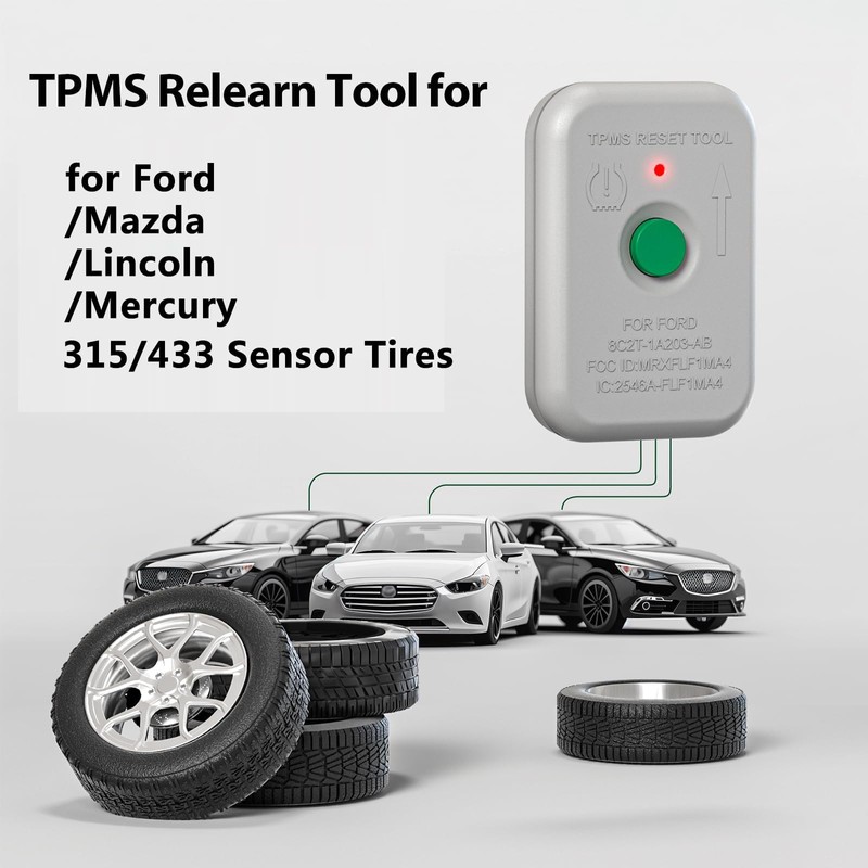 VXDAS TPMS Reset Relearn Tool TPMS19 for Ford Tire Sensor
