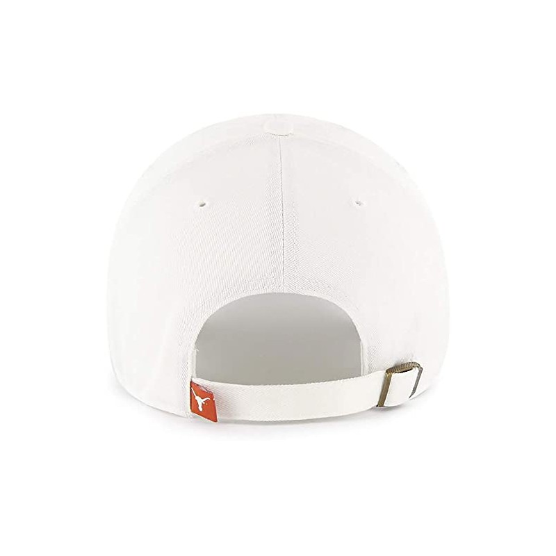 47 Texas Longhorns Clean Up Adjustable Strapback White 'unisex-adult Hat