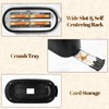 Tesslux 4 Slice Toaster with Touch Screen Control, 1.5" Wide