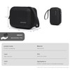 FiTSTILL Black Medium Carrying&Protective Hard Shell Travel Storage Case Bag