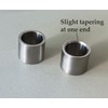 Dunn's titanium ferrules for snooker cues. Alloy TC4, threadless, easy