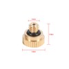 Brass Mist Nozzles for Cooling System (0.4mm) 10/24 UNC Garden