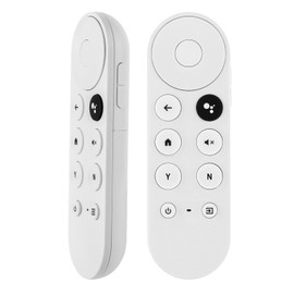 Voice Remote Control Replacement for 2020 Google TV 4K Snow, Fit for 2020 Google Chromecast 4K Snow G9N9N GA01920, with Y and N Shortcut Buttons