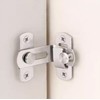 Stainless Steel Corner Hook Latch 180-Degree Corner Latch 3ea