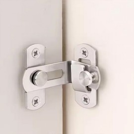 Stainless Steel Corner Hook Latch 180-Degree Corner Latch 3ea