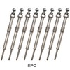 CADUFUELLY 8 Pcs Diesel Glow Plugs Replacement for Duramax Chevy