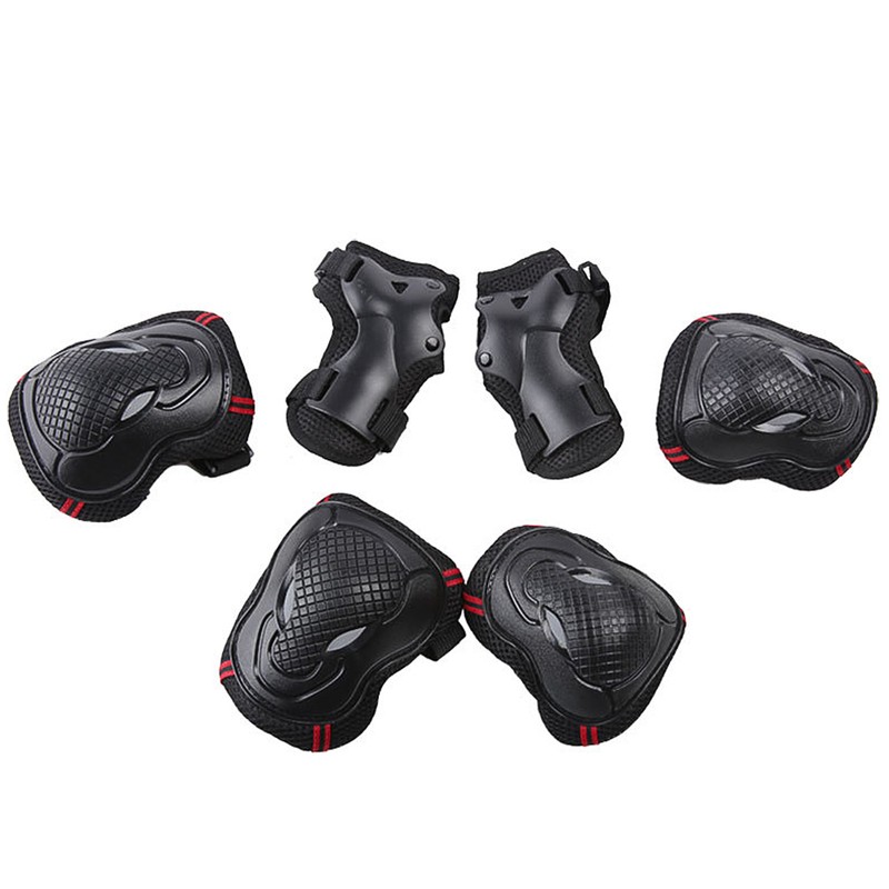 Knee Pads Set 6 Protector Kit Knee Pads Elbow Pads