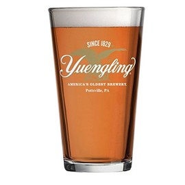 Yuengling Brewery Eagle logo Since 1829 Beer Pint Glass