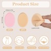 4Pack Oval Puff Beauty Egg Foundation Sponge Professional Makeup Sponge