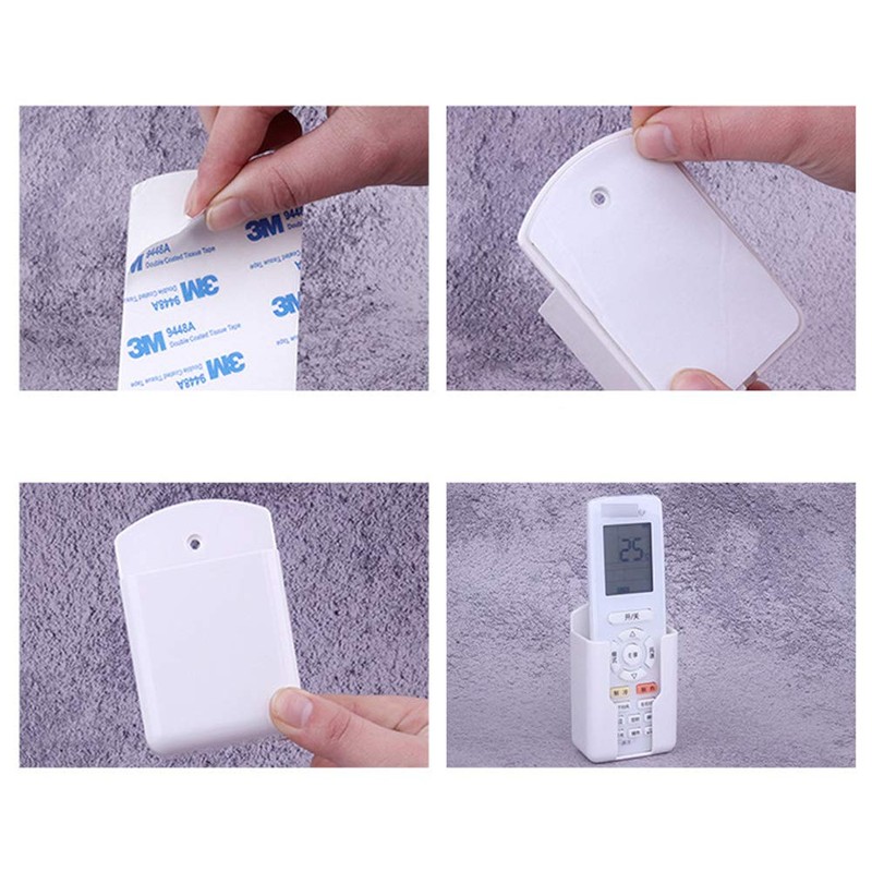 Xinally Pack of 2 Fashion Remote Control Holders Self Adhesive