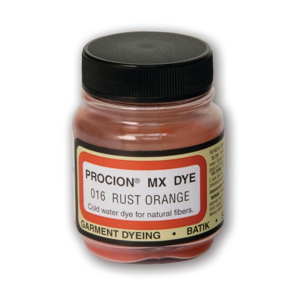 Jacquard Products 100087 Procion MX Fiber Reactive Dyes Rust Org-Jacquard, Multicolour, 4.74x5.08x5.33 cm
