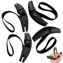 2 Pairs of Fitness Handles, Rowing Handle with Adjustable Resistance Band, Cable Pull Handles Attaches to Pull-Up Bars, Barbells, Lat Pull Machines, Rowing Machines, Cable Pull and Power Machines