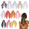 12 Pcs Coleteros para el Pelo, Elástico Bandas para Peinar