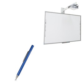 BoxWave Stylus Pen Compatible with lkinor Interactive Whiteboard T Model - FineTouch Capacitive Stylus, Super Precise Stylus Pen - Lunar Blue
