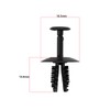 ECSiNG 20pcs Car Slam Panel Clips Front Grille Clips Replacement