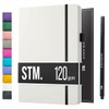 A5 Bullet Dotted Journal Notebook by STM | Thick Bleedproof