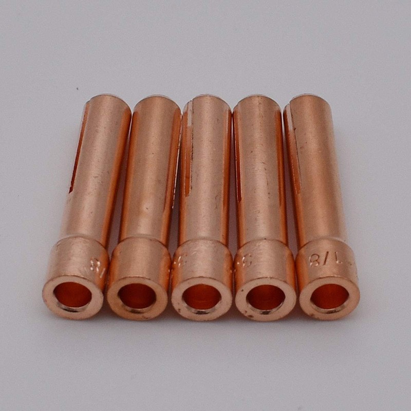 10PK TIG Stubby Collets 10N25S 1/8" & 3.2mm for WP