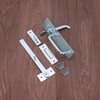 Infinity Decor Heavy Duty Galvanized Zinc Iron Suffolk Thumb Gate