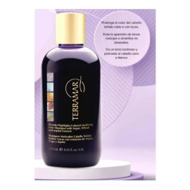 Shampoo Matizador Para Cabello Terramar, 250 Mls.                                                                                                     