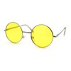 SA106 Summer Color Gradient Lens Circle Lens Round Hippie Sunglasses