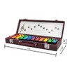 Basic Beat BB12B 12-Note Glockenspiel Kit - Colored Bells, Hard-Shell