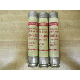 Gould Shawmut Ferraz Trionic TRS40R Fuse TRS40R (Pack of 3)