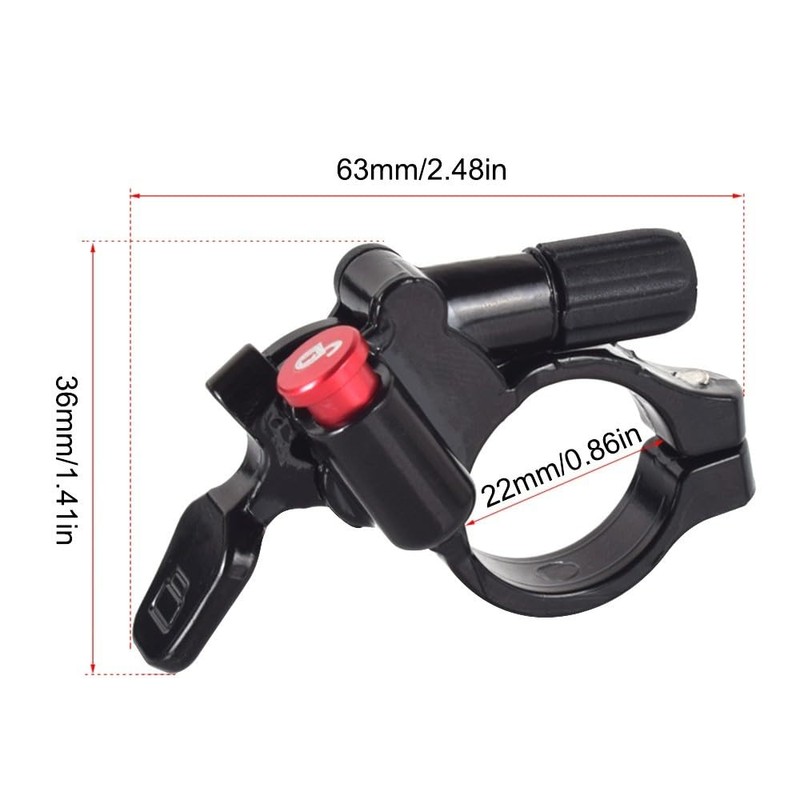 DONGKER Bicycle Remote Locking, Aluminium Alloy Remote Shutter Release Lever