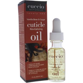 Cuccio Naturale Cuticle Revitalizing Oil - Hydrating Oil For Repaired Cuticles Overnight - Remedy For Damaged Skin And Thin Nails - Paraben And Cruelty-Free Formula - Vanilla Bean And Sugar - 15 ML
