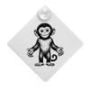 'Happy Baby Monkey' Suction Cup Car Window Sign (CG00028234)