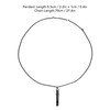 Breathing Necklace Reducing Stress Whistle Shape Steel Meditation Anxiety Necklace