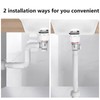Bathroom Sink Drain Kit P Trap Universal Flexible Drain Pipe